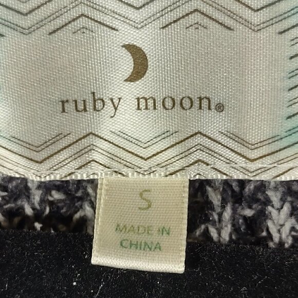 Anthropologie Ruby Moon Side Zip Tunic Sweater Size Small - Picture 13 of 14